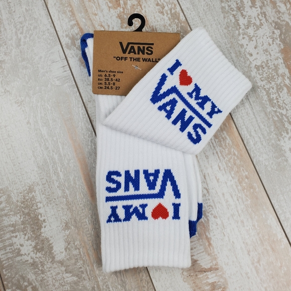 Vans Other - Vans I 💙 MY VANS Socks